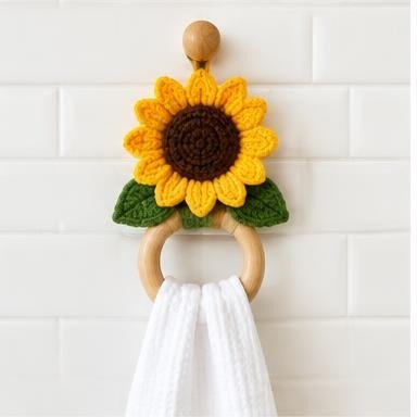 Modelo ilustrativo de porta-pano: Flores